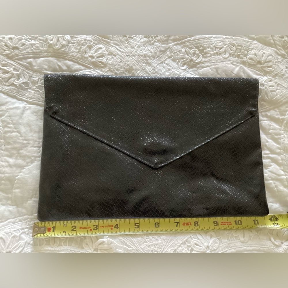 Vintage Made in Italy Leather Clutch